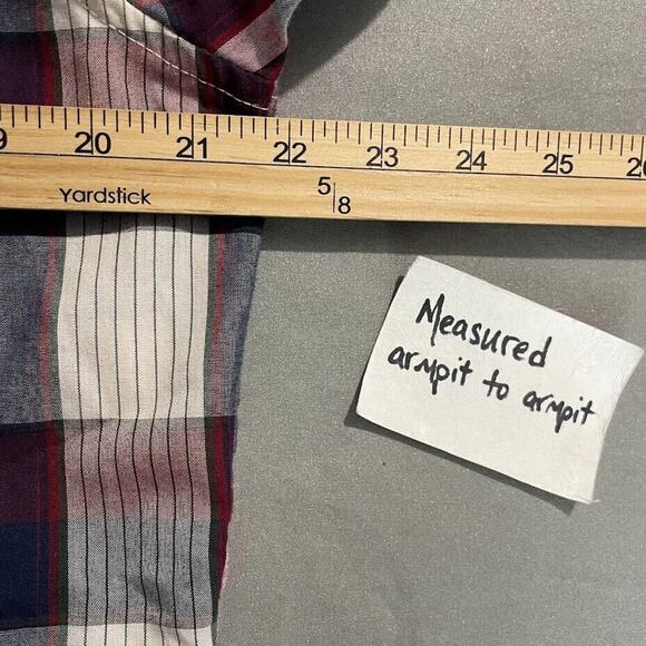 Vtg Rustler Mens Size 16 34 / 35 Pearl Snap X Long Tails Western Shirt Cowboy - Picture 8 of 10